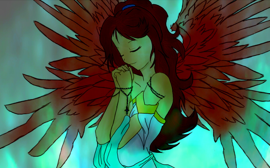 An Angel's Prayer -Colored- 2