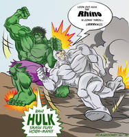 Hulk Versus Rhino