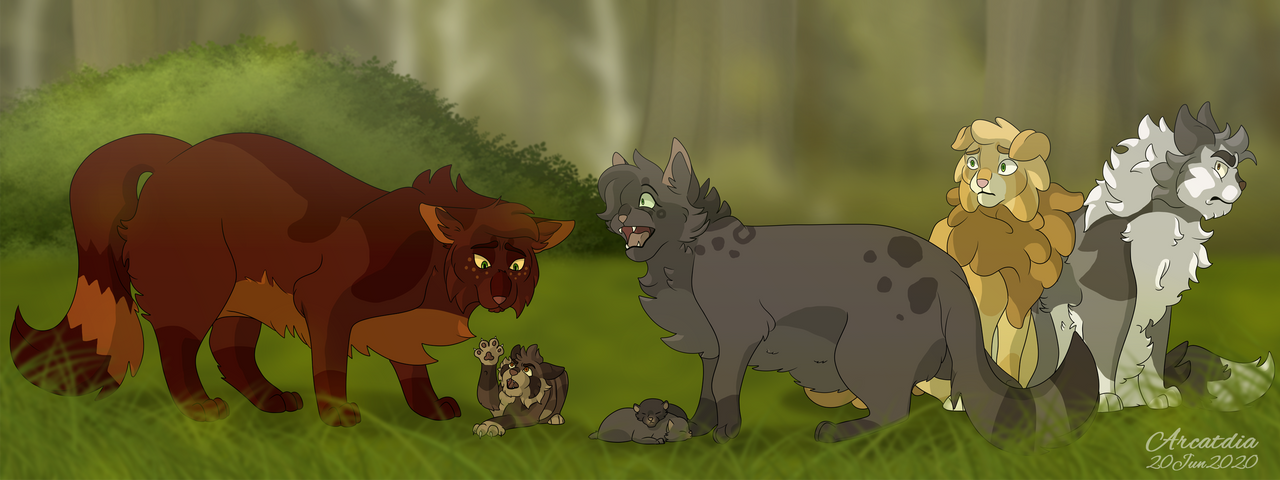 Pinestar's Farewell by Arcatdia on DeviantArt