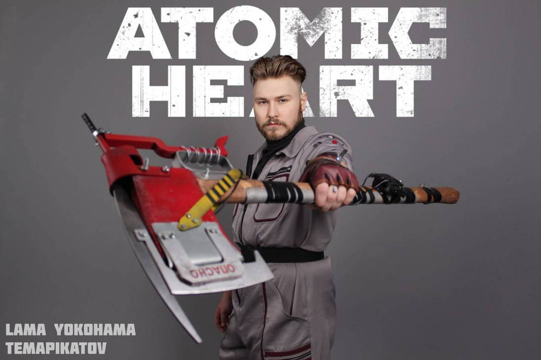 Atomic cosplay. Atomic Heart косплей Нечаев.