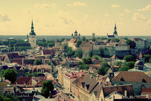 over the roofs