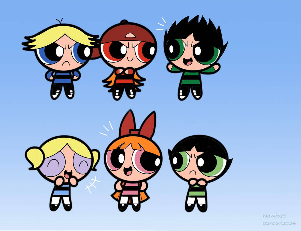 PPG RRB Practice Thing by Namidot on DeviantArt