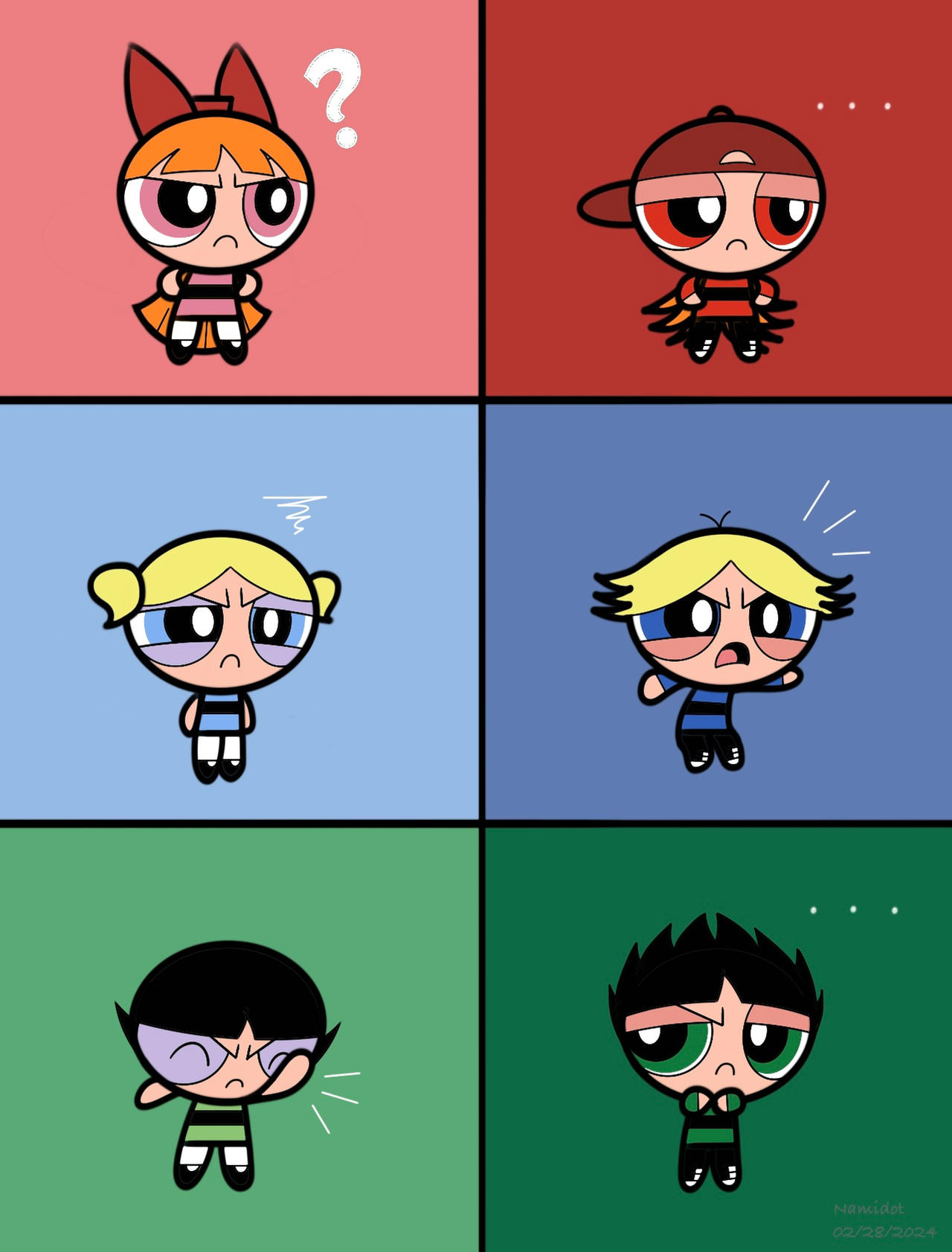 PPG RRB Practice Thing 2 by Namidot on DeviantArt