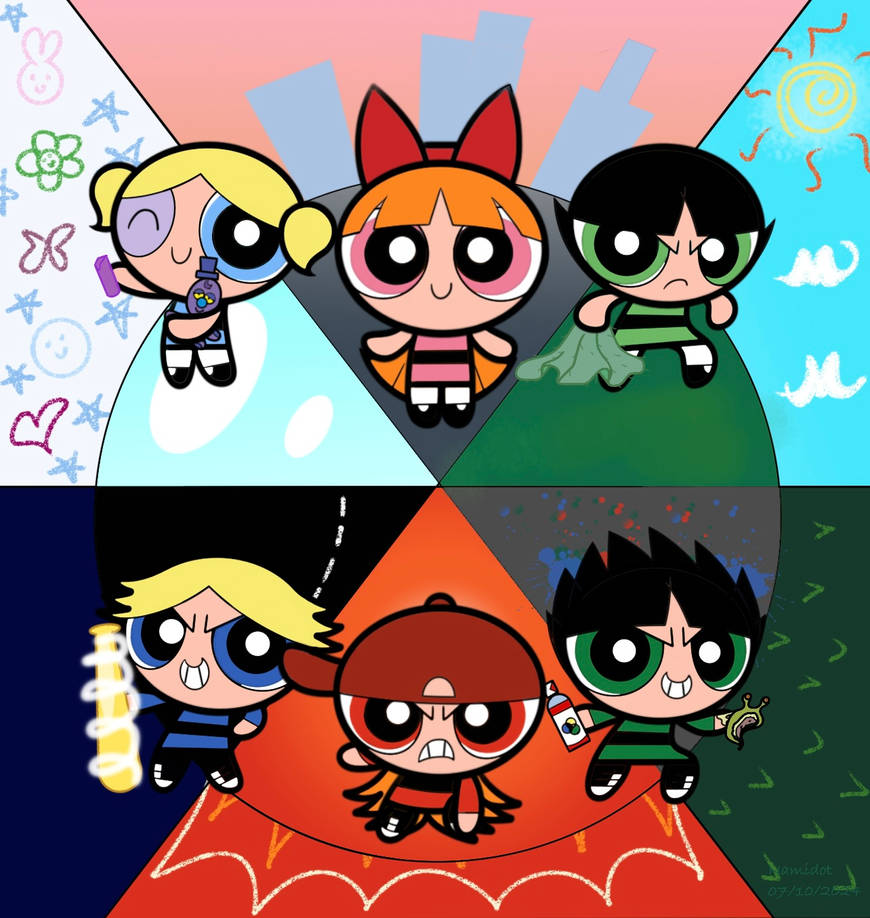 PPG RRB Practice Thing 3 or, Wheel by Namidot on DeviantArt