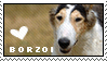 Borzoi Stamp by merlynnz