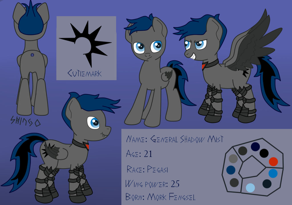 Shadow Mist Refsheet by ShinzoOshiro on DeviantArt
