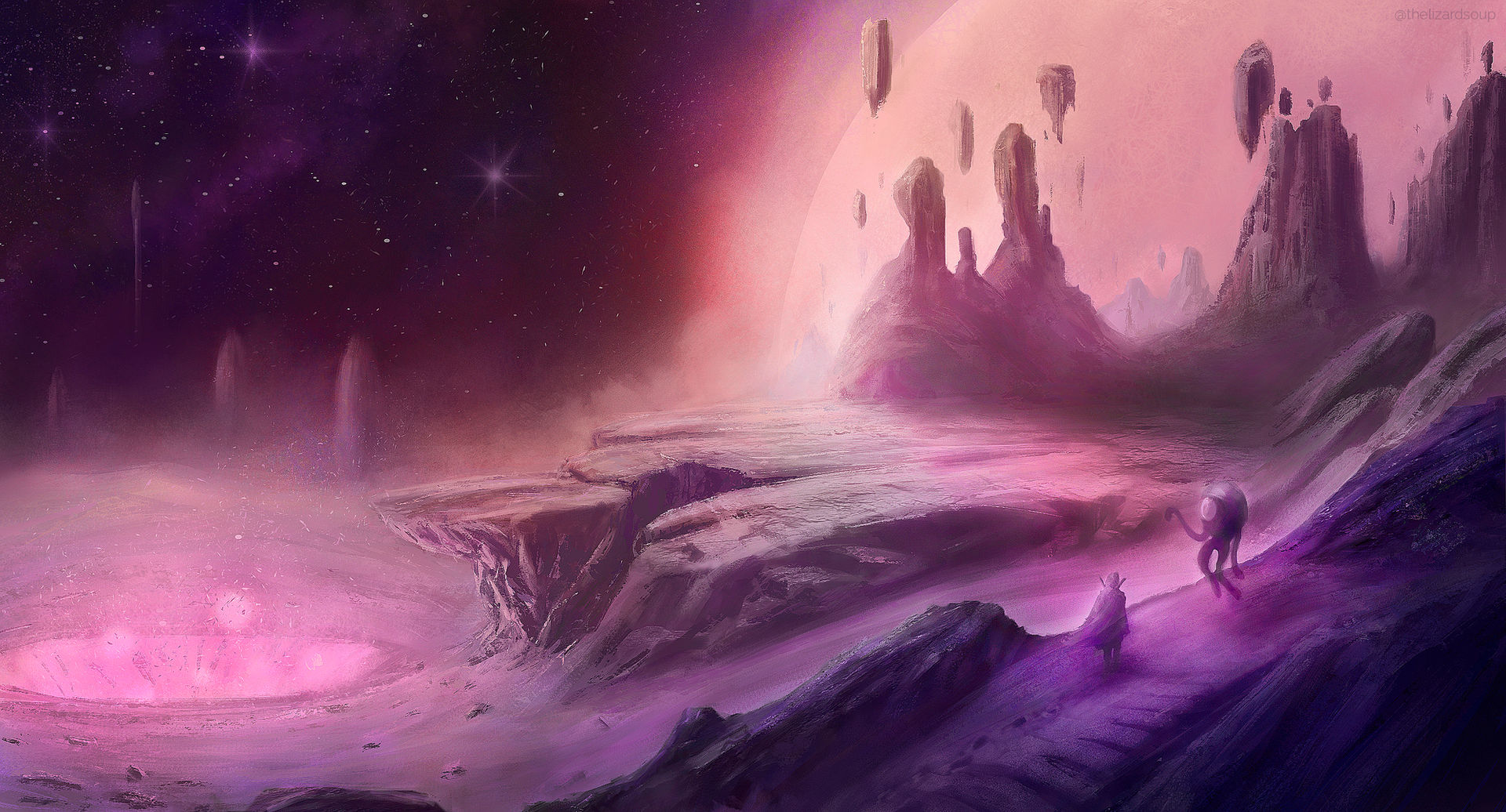 Alien Planet Map Deviantart Alien Planet by Thelizardsoup on DeviantArt