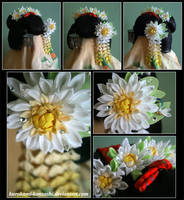 Waterlily Maiko Kanzashi Set