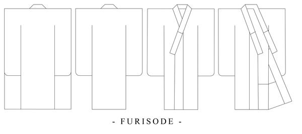 Furisode Design Template