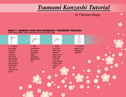 Kanzashi Tutorial - Part 7