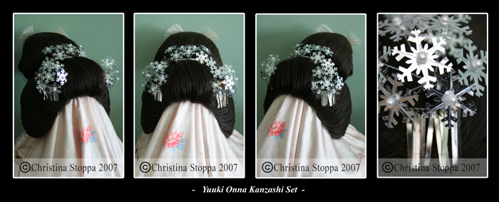 Yuuki Onna Kanzashi Set