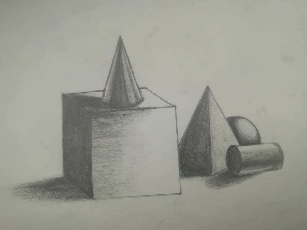 Drawind Shading Shape Pencil Shading 3D Drawing: Creating Depth and Realism