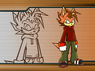 Sonic Battle Commission 08 by LeatherRuffian