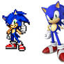 Sonic 4 sprite pose