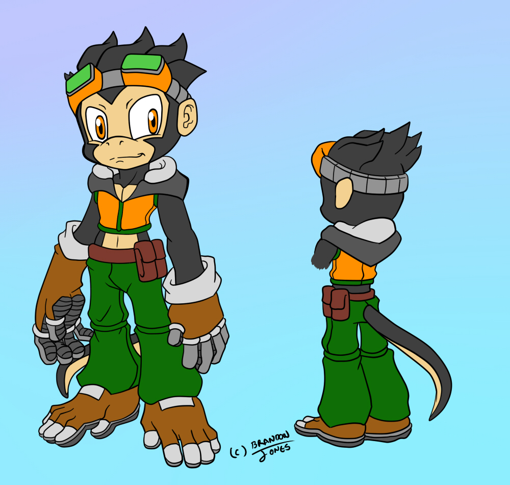 Spider Monkey Deviantart Rodney The Spider Monkey by LeatherRuffian on DeviantArt