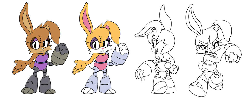 Megadrive-BunnieRabbot by LeatherRuffian on DeviantArt