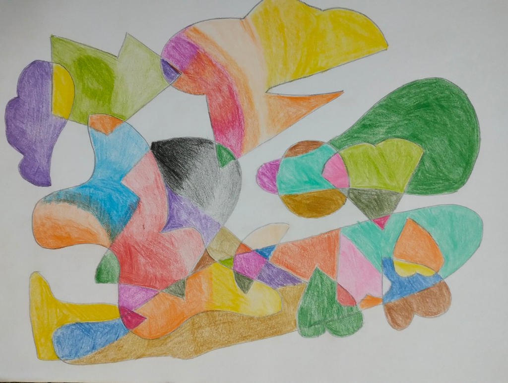 Color Draw Abstract abstract color pencil by prak3429 on DeviantArt