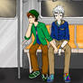 HiJack on a Subway Colored