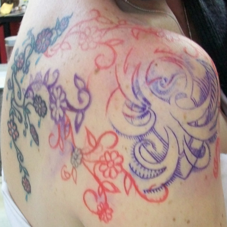 Shoulder outline 2