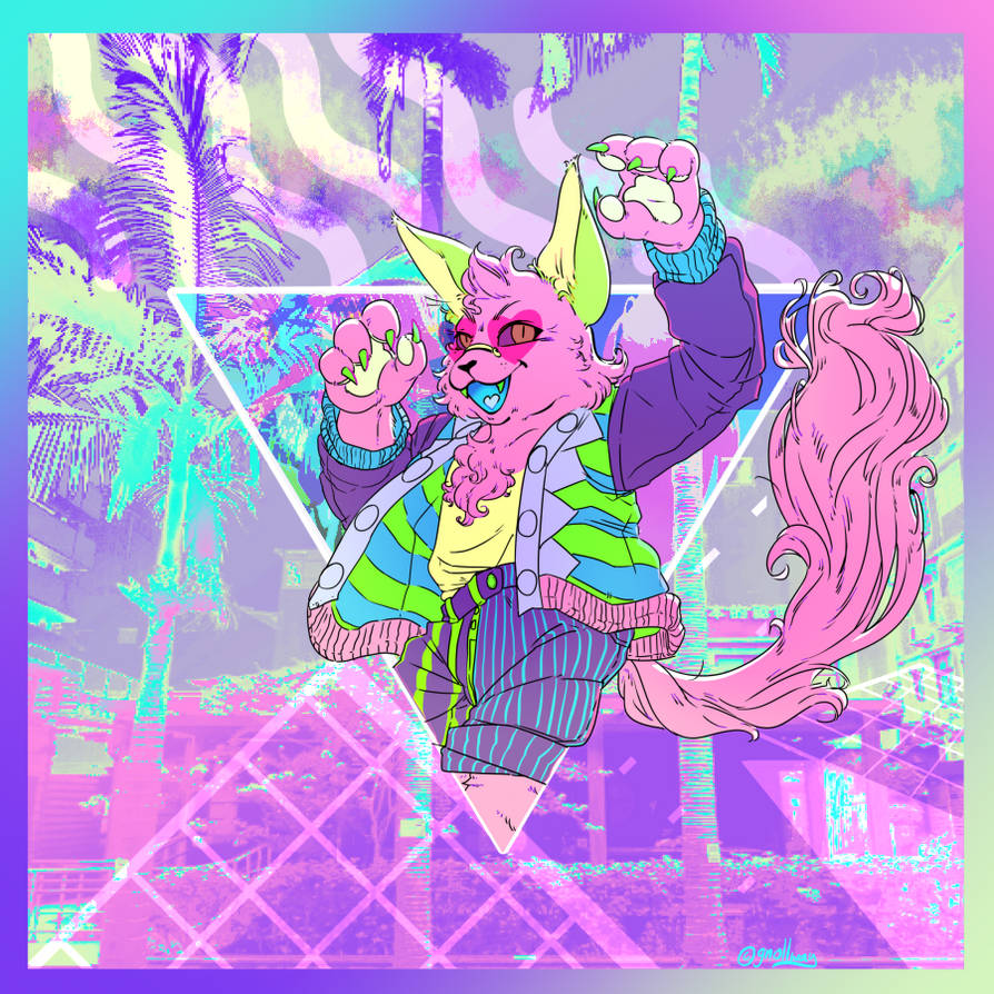 Myr Deviantart VAPOR MYR - Commission by gnollway on DeviantArt