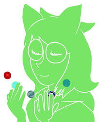 Jade with planets