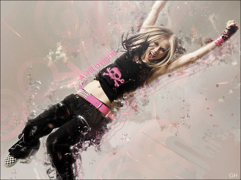 Avril Lavigne Wallpaper By Renatavianna On Deviantart
