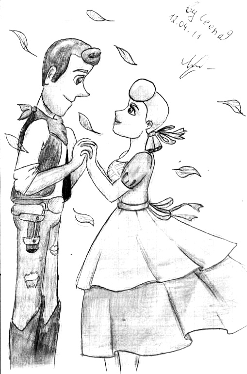 Woody and Bo Peep