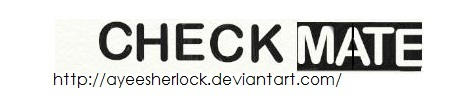 CHECKMATE logo by Ayeesherlock on DeviantArt