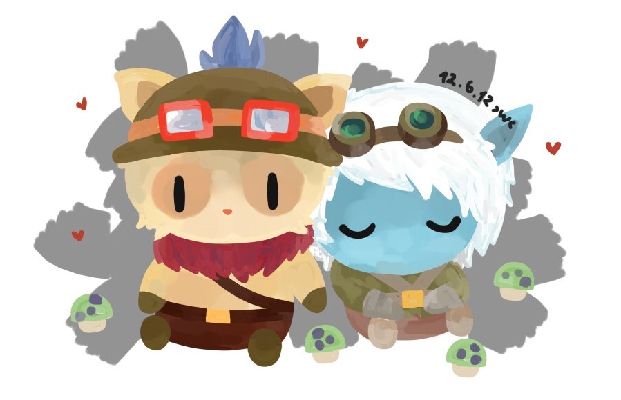 Teemo and Tristana