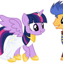 Pony Wedding Commission: Twilight x Flash
