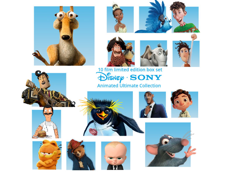 Disney and Sony Animated Movie Ultimate Collection by ...