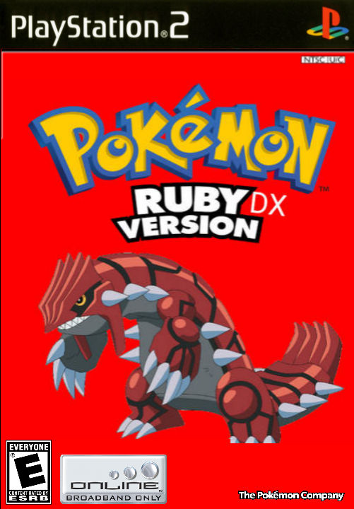 Pokemon Ruby DX (2007) PS2 Cover by Bar0011 on DeviantArt