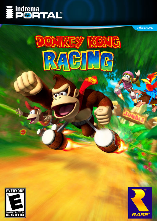 Donkey King Rocking Donkey Kong Racing (2003) indrema Portal Cover by Bar0011 on DeviantArt