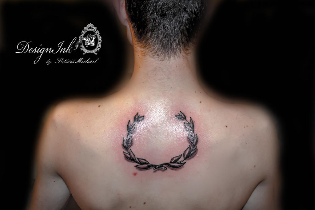Olive wreath tattoo by sotoner on DeviantArt