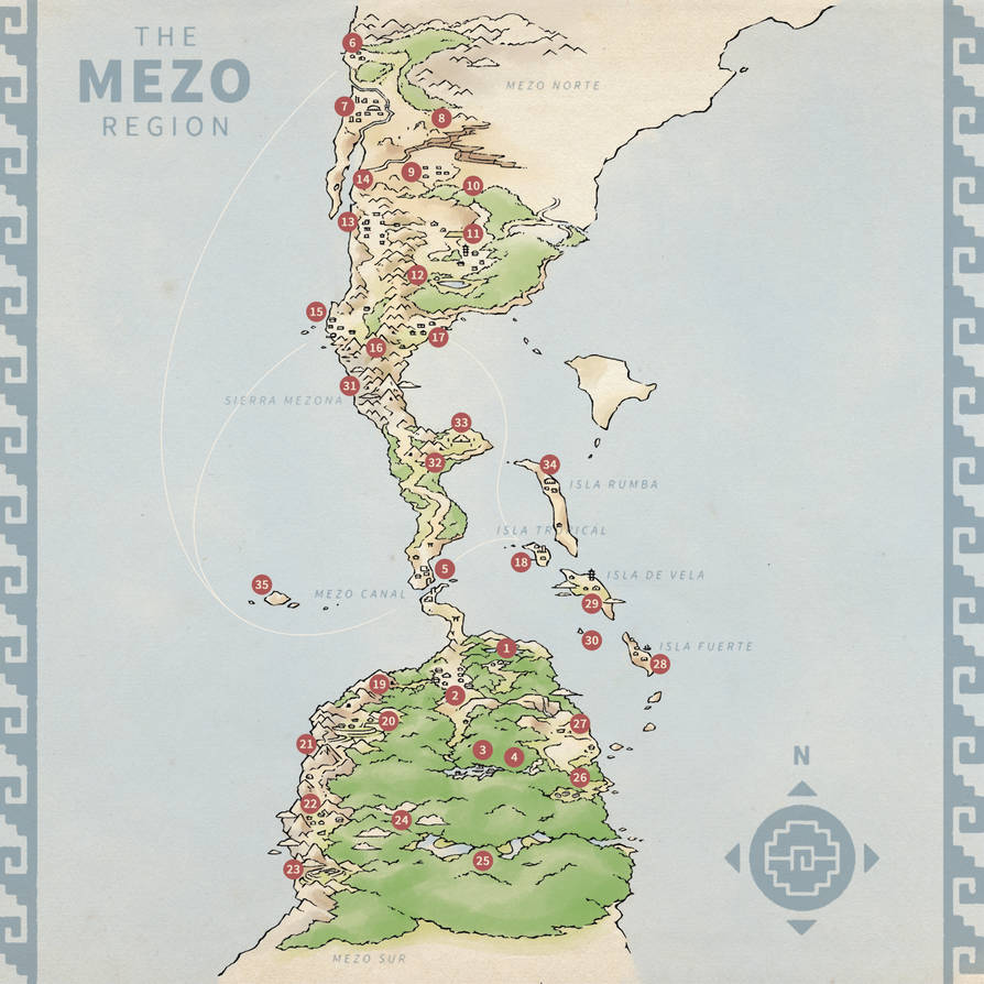 Mezo Region Map by Lugi-Oh on DeviantArt