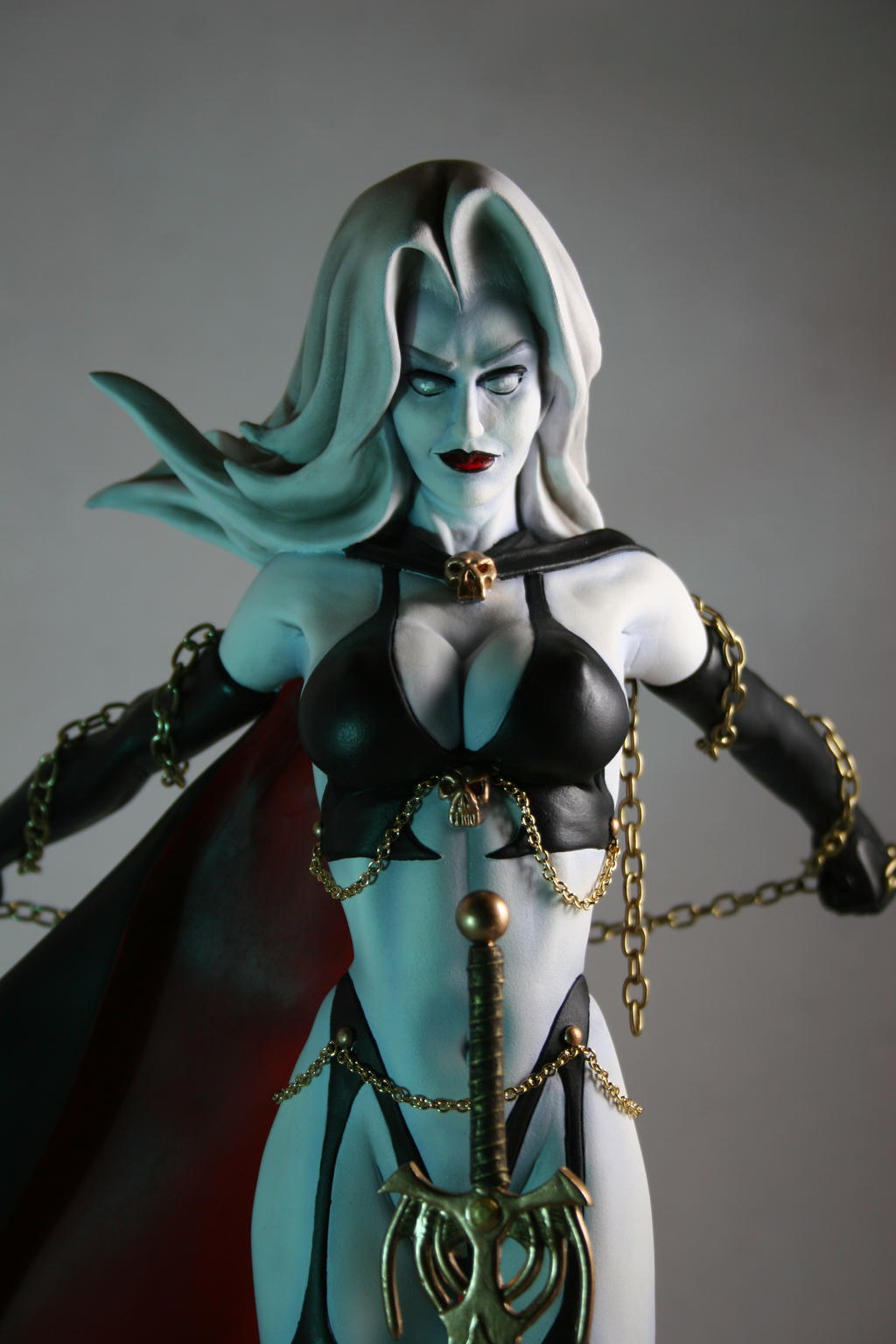 Lady Death, painted 3