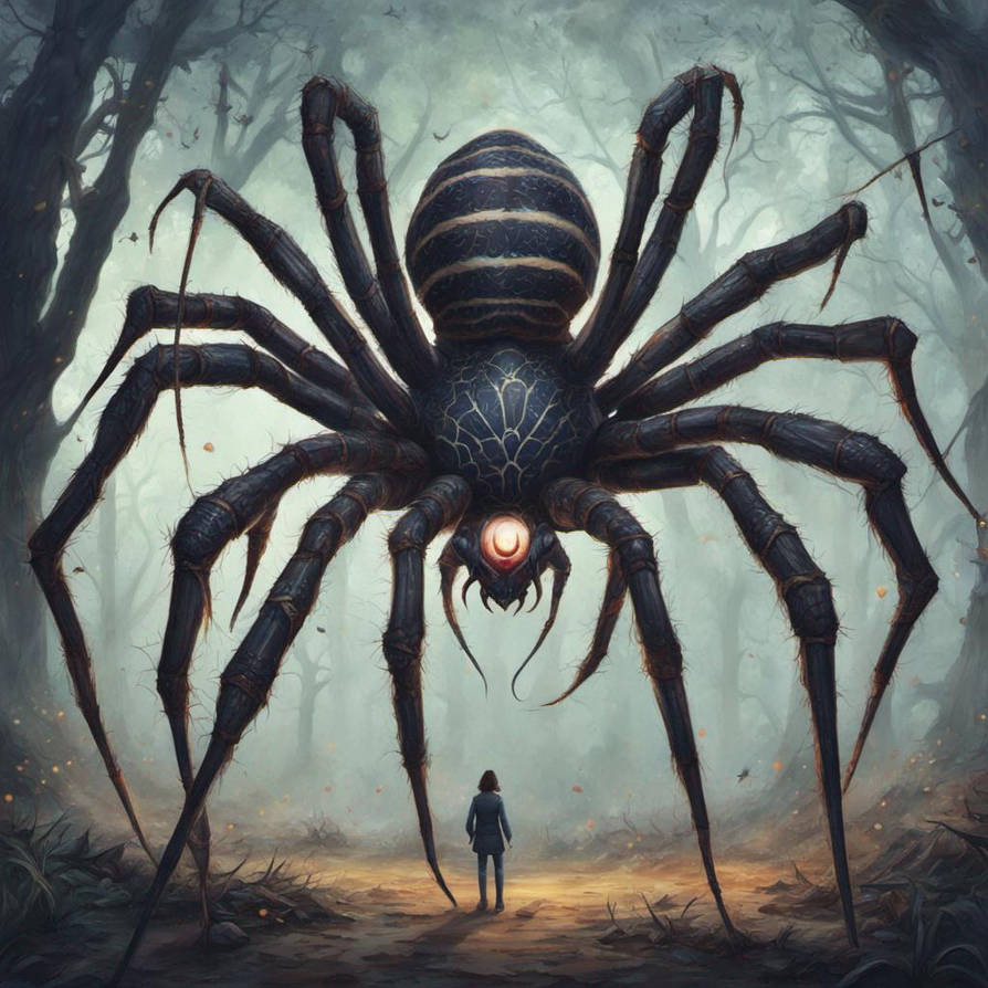 Deviantart Spider Giant Magical Spider 3 by RavenJovan on DeviantArt