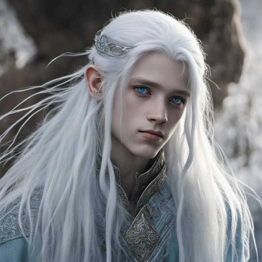 White Ranga Boy White Haired Boy 2 by RavenJovan on DeviantArt