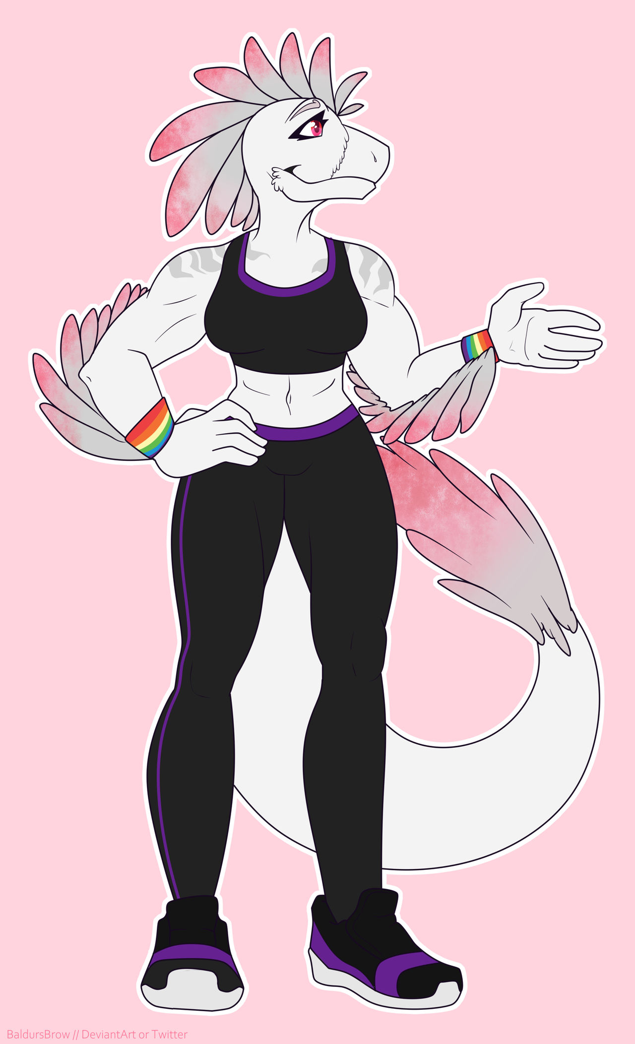 Custom Raptor oc! by BaldursBrow on DeviantArt