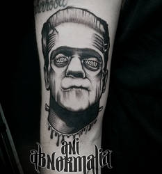 Frankenstein Tattoo