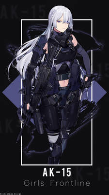 AK-15 | Wallpaper Android ( Girls Frontline )