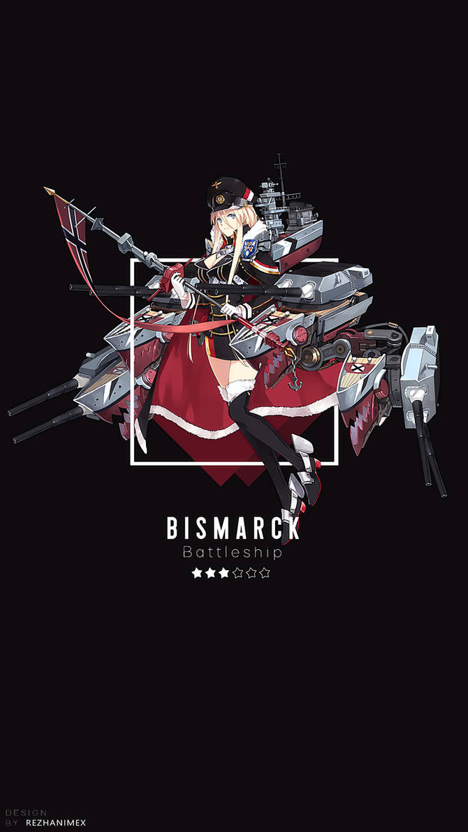 Bismarck | Wallpaper Android ( Azur Lane ) by AchzatrafScarlet on ...