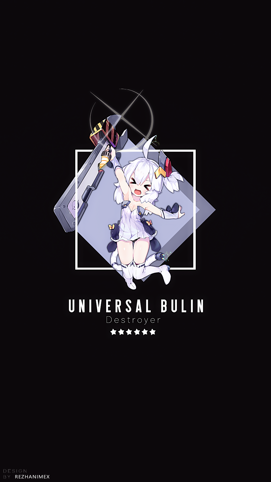 Universal Bulin | Wallpaper Android ( Azur Lane ) by AchzatrafScarlet