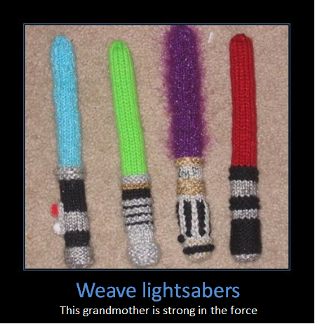 Weave Lightsabers