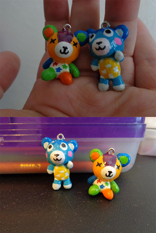 Stitches and Bluebear Charms