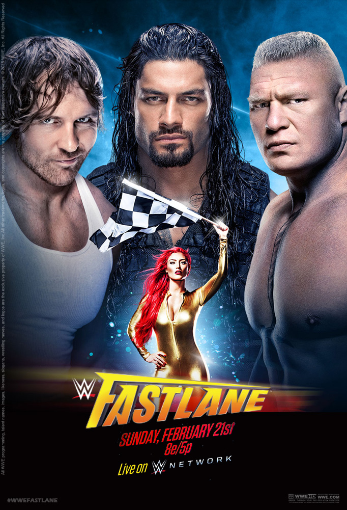 WWE Fastlane 2016 Official Poster by Jahar145 on DeviantArt