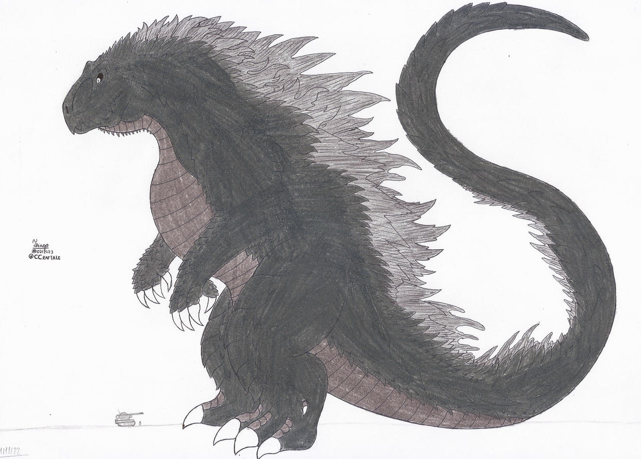 Godzilla 4 Color Godzilla (Color Edition) by Craftando on DeviantArt