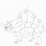 Rhinosaurus from Godzilla the series