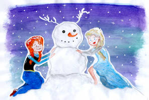 Disney Frozen: Do you want to build a snowman?