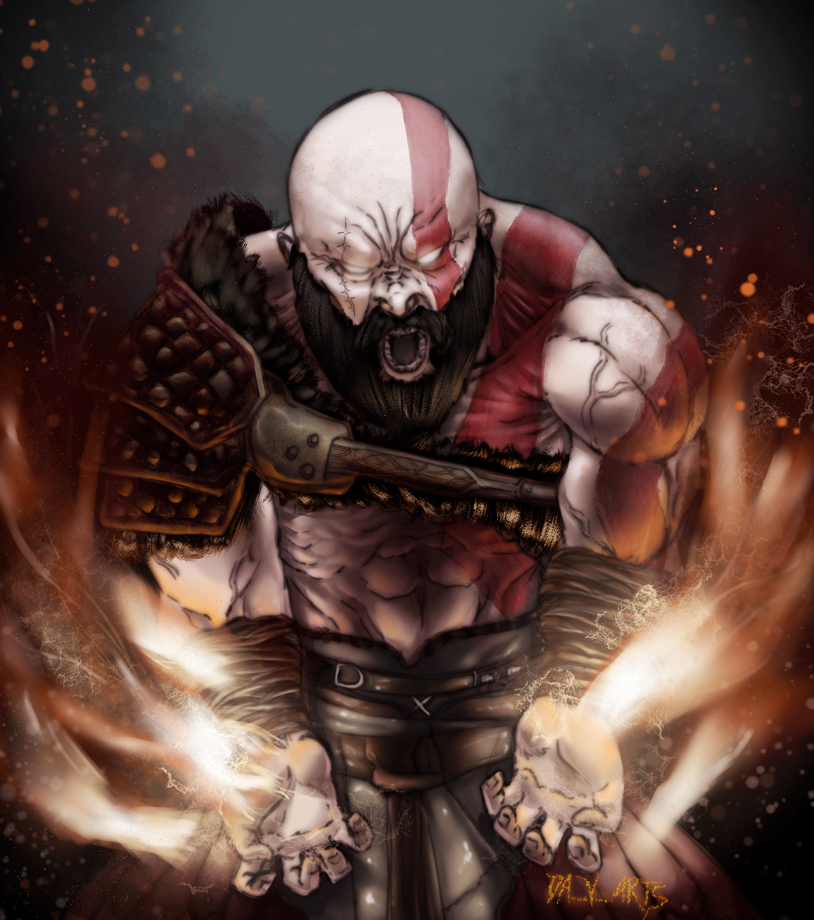 What does Spartan Rage do to Kratos?